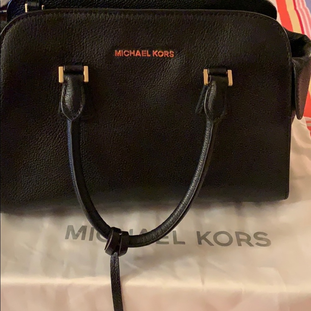 Michael Kors black hand bag